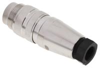 c09131h0041002 Amphenol Industrial, C 091 D 4 Pole M16 Din Plug, 5A, 300 V ac/dc IP67, Screw On, Male, Cable Mount