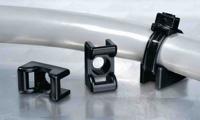 151-24660-kr6g5-pa66w-bk HellermannTyton Black Cable Tie Mount 12 mm x 18mm, 6mm Max. Cable Tie Width