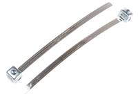 06190007000 SES Sterling Earthing Strap Tinned Bronze 8 → 28mm Diameter, 2.5 → 6mm² Wire Range