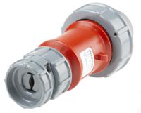 3809 MENNEKES, PowerTOP IP67 Red Cable Mount 4P Industrial Power Plug, Rated At 16A, 400 V