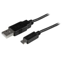 usbaub15cmbk StarTech.com USB 2.0, Male USB A to Male Micro USB B, 480Mbps, 150mm