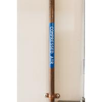 m7c-2000-595-bl Brady B-595 Black on Blue Cable Labels, 15.24 m Length, 50.80 mm Width, 50.8mm Label Width