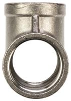 499-2997 RS PRO Stainless Steel Pipe Fitting, Tee Circular Tee, Female G 3/4in x Female G 3/4in x Female G 3/4in