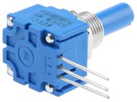 91a1a-b28-b15l Bourns 91 10kΩ Rotary Potentiometer 1-Gang, Panel Mount (Through Hole), 91A1A-B28-B15L