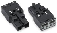 770-212 WAGO 770 Series Plug, 2-Pole, Cable Mount, 25A, IP20