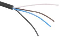 evc001 ifm electronic Female 4 way M12 to Unterminated Sensor Actuator Cable, 2m