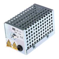 605-611 RS PRO Enclosure Heater, 110V ac, 60W Output, 93°C, 70mm x 121mm x 67mm