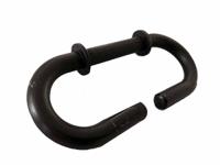 204-1767 RS PRO Red & White Steel Barrier Post