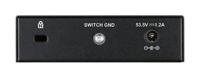 dgs-1005pe D-Link 5-Port Desktop Gigabit PoE+ Switch, Unmanaged 5 Port Gigabit Switch With PoE EU