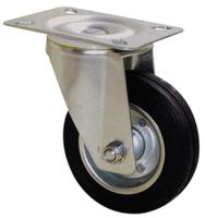 2160520 Guitel Hervieu Swivel Castor Wheel, 125kg Capacity, 125mm Wheel