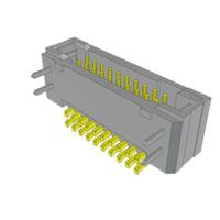tfm-110-02-s-dh-tr Samtec TFM Series Horizontal Through Hole and Surface Mount PCB Header, 20 Contact(s), 1.27 mm Pitch, 2 Row, Shrouded