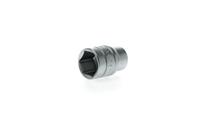 m140513-c Teng Tools 1/4 in Drive 13mm Standard Socket, 6 point, 25 mm Overall Length