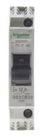 gb2cb20 Schneider Electric 12A 1P Pole Thermal Magnetic Circuit Breaker, 277 V ac, 415 V ac GB2