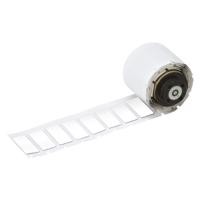 m7-7-7593-wt Brady B-7593 Black on White Polyester Label, 35.00 mm Width, 18.00mm Label Length, 35mm Label Width