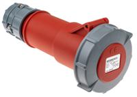 3897 MENNEKES, PowerTOP IP67 Red Cable Mount 4P Industrial Power Socket, Rated At 32A, 400 V