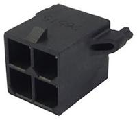 768290004 Molex Mega-Fit Series Straight Through Hole PCB Header, 4 Contact(s), 5.7 mm Pitch, 2 Row, Shrouded