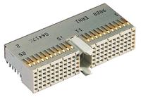 354142-5352068-1 ERNI, ERmet 2mm Pitch Hard Metric Type A Backplane Connector, Female, Right Angle, 5 Row, 110 Way