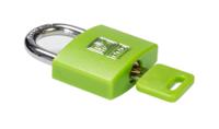 195-8253 RS PRO Key Brass Padlock, Keyed Alike, 6mm Shackle, 40mm Body
