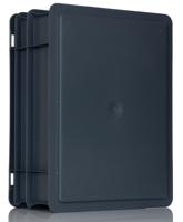 163-1899 RS PRO 15L Grey PP Small Euro Containers, 170mm x 300mm x 400mm