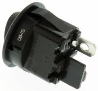 rra22h3ebbnn ZF SPST, On-Off Rocker Switch Panel Mount