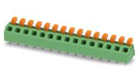 1864561 Phoenix Contact SPTAF 1/15-5.0-LL Series PCB Terminal Block, 15-Contact, 5mm Pitch, Through Hole Mount, 2-Row