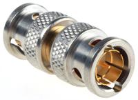 r142703703w Radiall Straight 75Ω RF Adapter BNC Plug to BNC Plug 6GHz