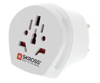768-2889 SKROSS Australia, China, Europe, Italy, Switzerland, UK, USA to Europe, India Travel Adapter, Rated At 5A