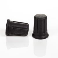 k70105 Sifam 12.5mm Black Potentiometer Knob for 6mm Shaft D Shaped, K70105