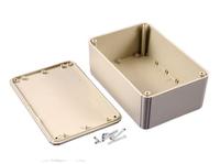 rl6435-f Hammond RL Series Grey ABS General Purpose Enclosure, IP54, Flanged, Grey Lid, 60 x 100 x 150mm