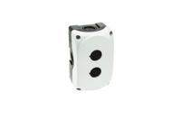 lpzp2a8 Lovato Grey Plastic Platinum Push Button Enclosure - 2 Hole 22mm Diameter