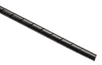 161-41101-sbpe4-pe-bk HellermannTyton Spiral Wrap, I.D 4mm, 20mm polyethylene (PE) SBPE Series