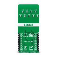 mikroe-4580 MikroElektronika MIKROE-4580, Analog MUX 3 Click Switches & Multiplexer Add On Board for mikroBUS socket for ADG738