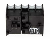 010112-22dilem Eaton Auxiliary Contact, 4 Contact, 2NC + 2NO, Front Mount