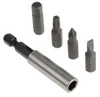 125-3059 RS PRO F99-E3901 Hexagon; Phillips; Pozidriv; Slotted; Star Bit Holder & Standard Screwdriver Set, 39-Piece