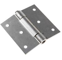 52-1-3614 Pinet Stainless Steel Butt Hinge, Screw Fixing, 70mm x 70mm x 2mm