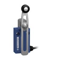 xcmh2145l2 Telemecanique Sensors XCMH Series Roller Lever Limit Switch, 1NC/1NO, IP66, IP67, 2P, Plastic Housing, 240V ac Max,