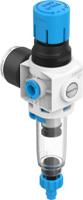 ms2-lfr-qs6-d6-c-p-m-ar-mpa-b Festo M5 Pneumatic Regulator - 0.5bar to 7bar, 8bar max. input, 8086645