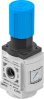ms6-lr-12-d6-ag-bar-b Festo G 1/2 Pneumatic Regulator - 0.1MPa to 1MPa, 1/2 in, 10bar max. input, 8099205