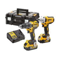 dck2077p2t-qw DeWALT DCK2077P2T-QW, 18V Cordless Power Tool Kit, Type C - Euro Plug