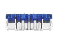 2378100-3 TE Connectivity, 2378100 Wire Splice Wire Splice Connector, Blue/Clear, Insulated 18 → 16 AWG
