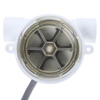 155425 Gems Sensors RFS Series RotorFlow Electronic Flow Sensor for Liquid, 0.1 gal/min Min, 5 gal/min Max