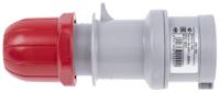 2131637 Scame IP44 Red Cable Mount 3P + N + E Industrial Power Plug, Rated At 16A, 415 V
