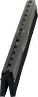 77759 Vikan Black Squeegee, 30mm x 45mm x 700mm, for Industrial Cleaning