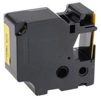 1805444 Dymo Black on Yellow Label Printer Tape, 1 m Length, 24 mm Width