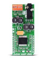 mikroe-2477 MikroElektronika MIKROE-2477, 2x5W AMP click Audio Amplifier Development Board for MikroBUS
