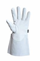 re-pro-11 Polyco Healthline Leather, 1 Gloves Work Gloves, Size 11