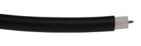 173-6018 RS PRO Black 0.5mm² Hook Up Wire, 20 AWG, 7/0.3 mm, 25m, Polyethylene Insulation