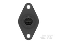 2325103-7 TE Connectivity, 2325103 Header Socket Black Board Mount 2 Way, Solder, Through Hole Termination