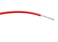 196-4327 RS PRO Red 0.75 mm² Hook Up Wire, 18 AWG, 24/0.2 mm, 500m, PVC Insulation