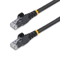 n6patc5mbk StarTech.com, 5m Cat6, Black RJ45 to Male RJ45 Male, U/UTP Unshielded, Terminated PVC Sheath